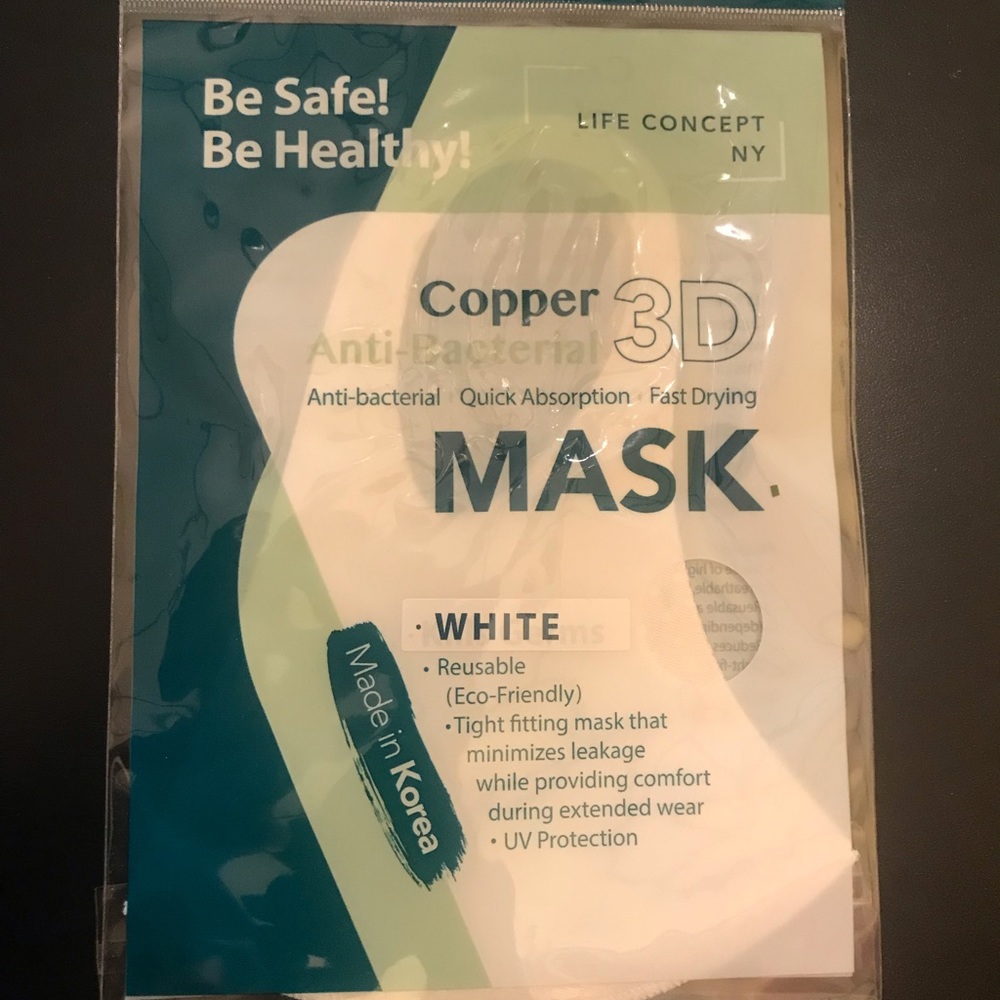 Copper Infused premium washable Anti-Bacterial Mask